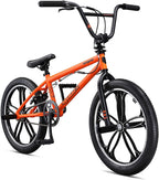Mongoose Legion Freestyle Sidewalk BMX Bike for-Kids, -Children and Beginner-Level to Advanced Riders, 16-20-inch Wheels, Hi-Ten Steel Frame, Micro Drive 25x9T BMX Gearing