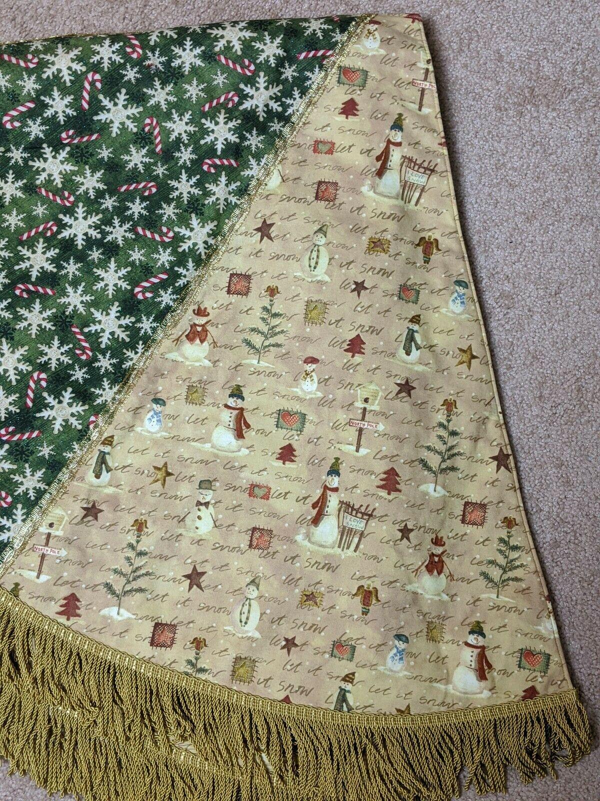 Homemade Tree Skirt