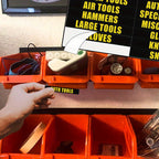 Organize Your Toolbox in Style: 36pcs/set Tool Box Label Decal Sticker Set