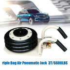 3 Ton Triple Bag Air Jack Pneumatic Jack  Lift Heavy Duty Jac6600 LBS