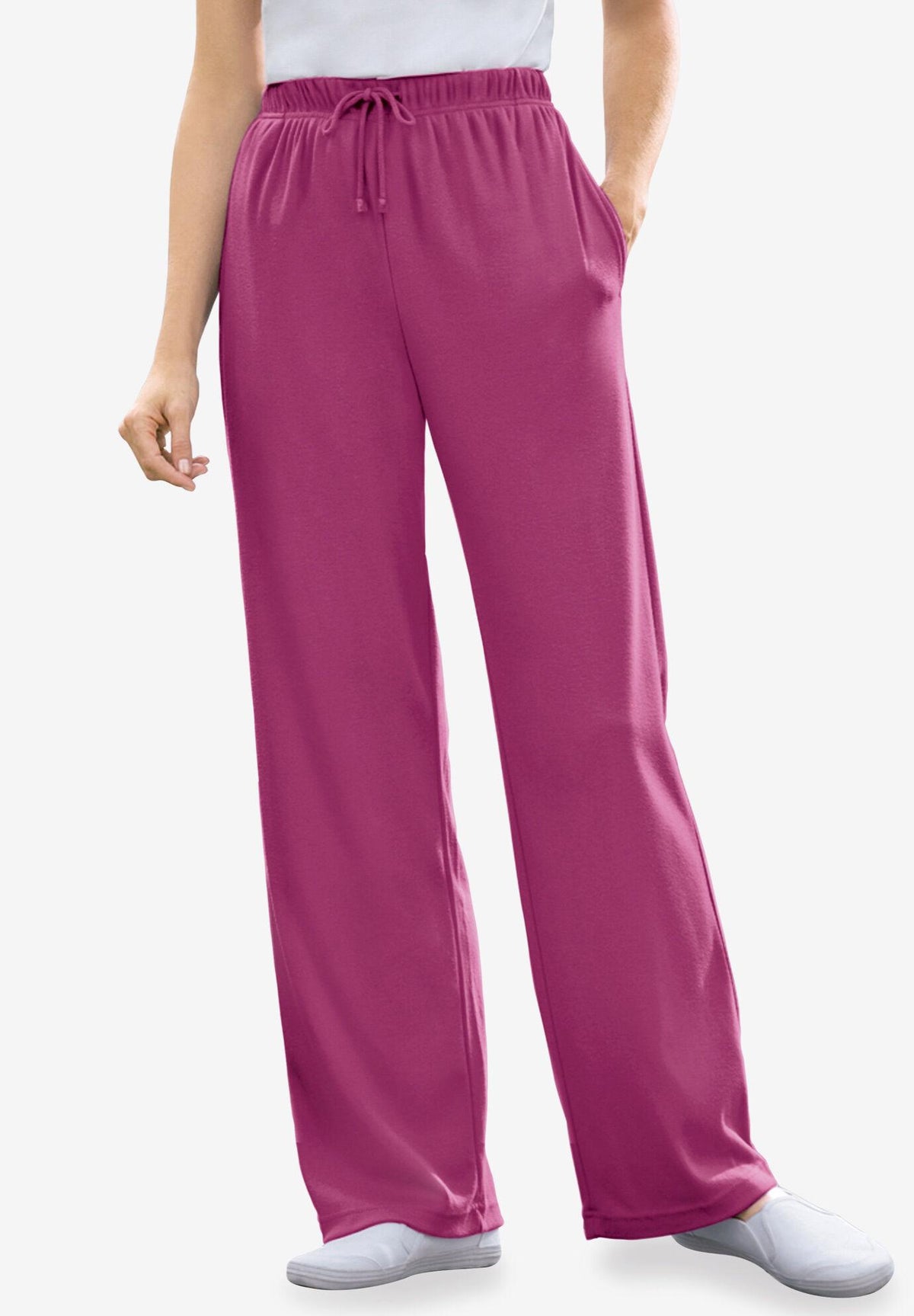 sport knit straight leg pant