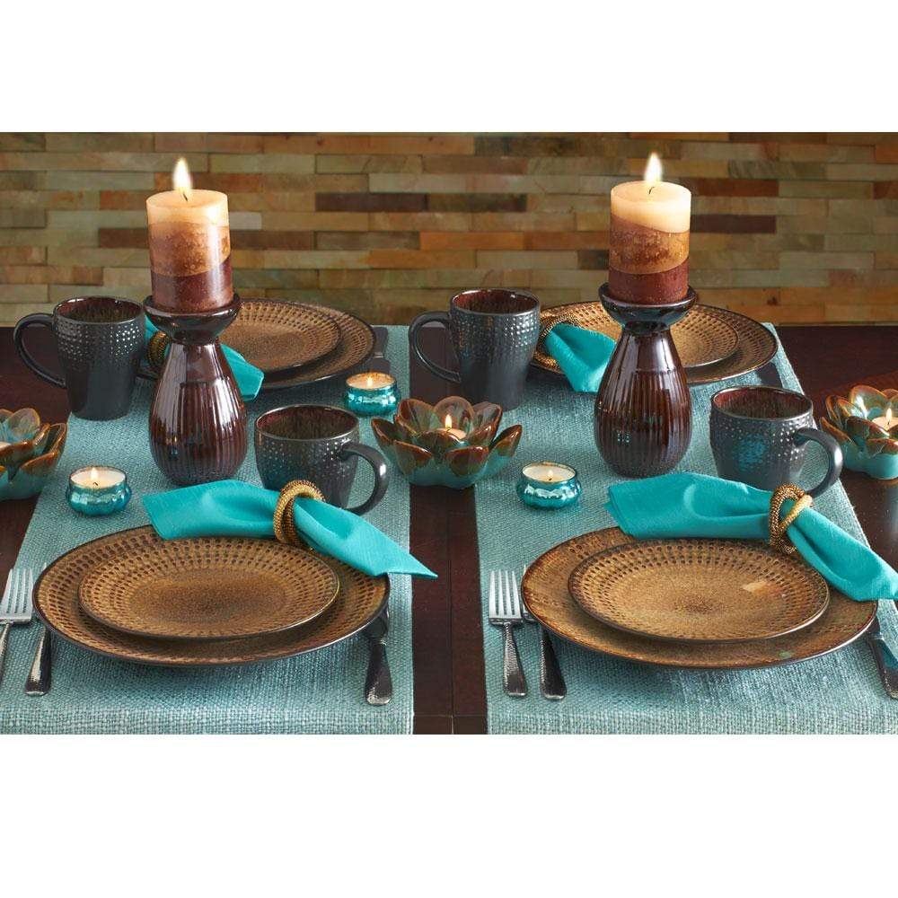Cambria 16 Piece Dinnerware Set, Service for 4