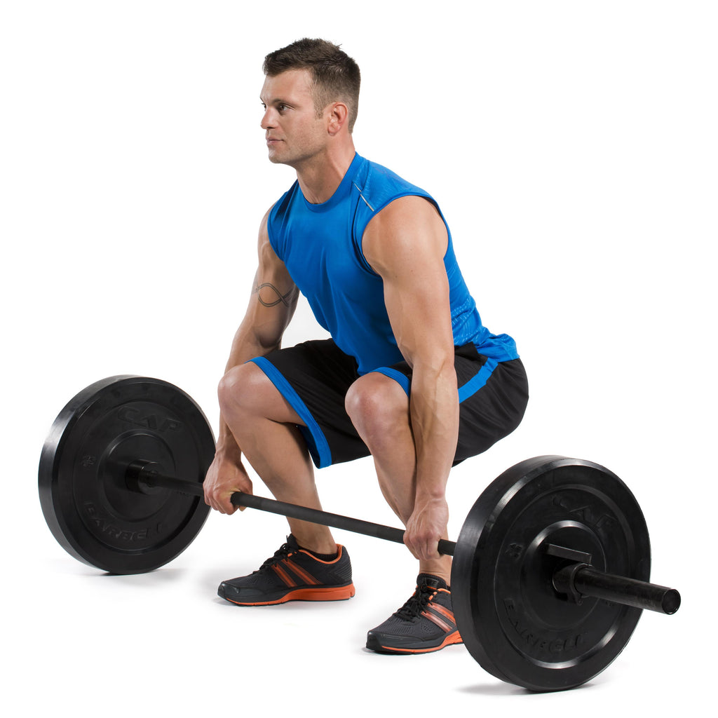 CAP Barbell 2 In. Olympic Bar, Black, 1000-Pound Capacity, 7 Ft.