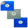 28' round swimming pool solar cover blanket 800, 1200 and 1600 series w grommets