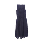 babakud summer loose large size cotton linen sleeveless dress
