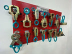 SET#58 HEAVY DUTY AUTO BODY FRAME MACHINE 14 PIECE PULLING BEST TOOLS AND CLAMPS