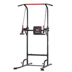 Dip Station Chin up Bar Core Power Tower Pull Push Home Gym Fitness Equipment Resistance Band Adjustable Height