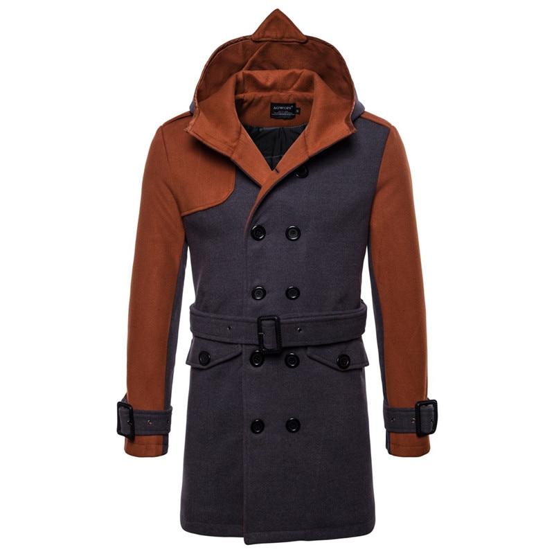 Fashion Thicken Stitching Color Jackets