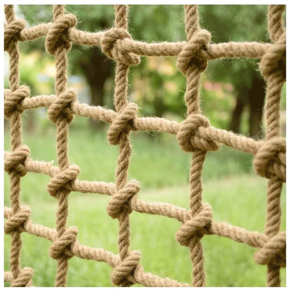 Children protective netting Safe Net Kids Protective Netting Safety Protection Climbing Woven Rope Truck Cargo Trailer Decor For Children Toys Pets Indoor Railings Stairs Decoration Mesh (Spacing 12cm