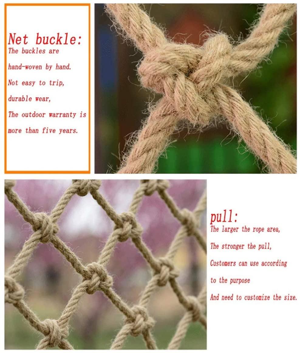 Children protective netting Safe Net Kids Protective Netting Safety Protection Climbing Woven Rope Truck Cargo Trailer Decor For Children Toys Pets Indoor Railings Stairs Decoration Mesh (Spacing 12cm