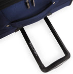 Emry 2pc Softside Luggage Set, Navy Yellow