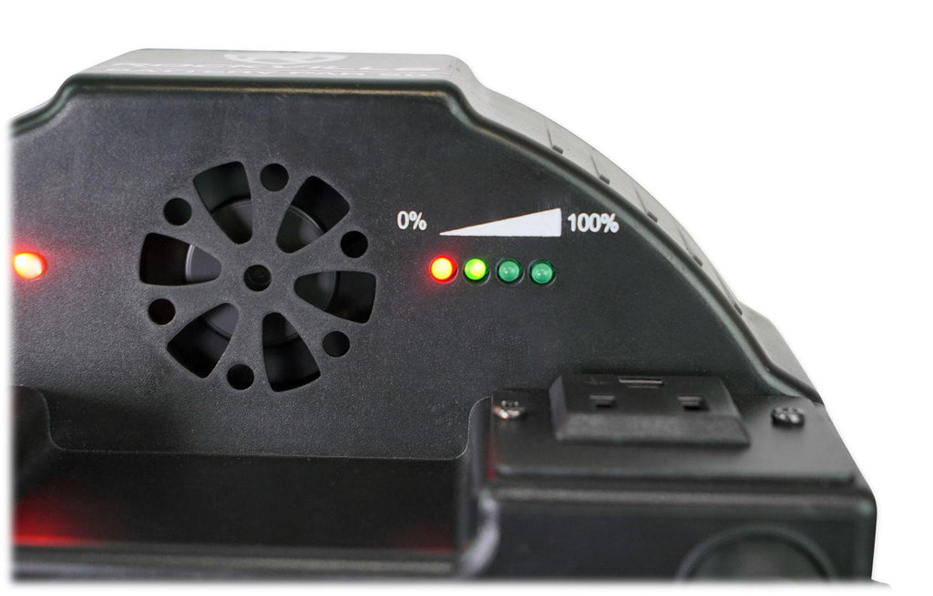 Chauvet DJ Nimbus Dry Ice Fog Machine Fogger+DJ Facade+2) Battery Par Lights