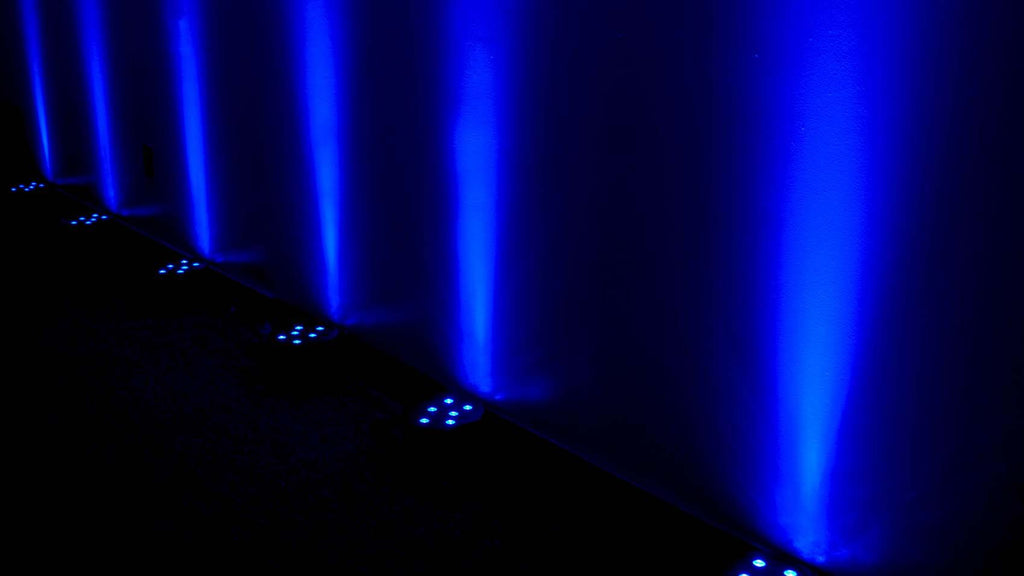 Chauvet DJ Nimbus Dry Ice Fog Machine Fogger+DJ Facade+2) Battery Par Lights