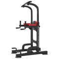 ESULOMP Dip Station Chin Up Bar Power Tower Pulls Push Home Gym Fitness Core