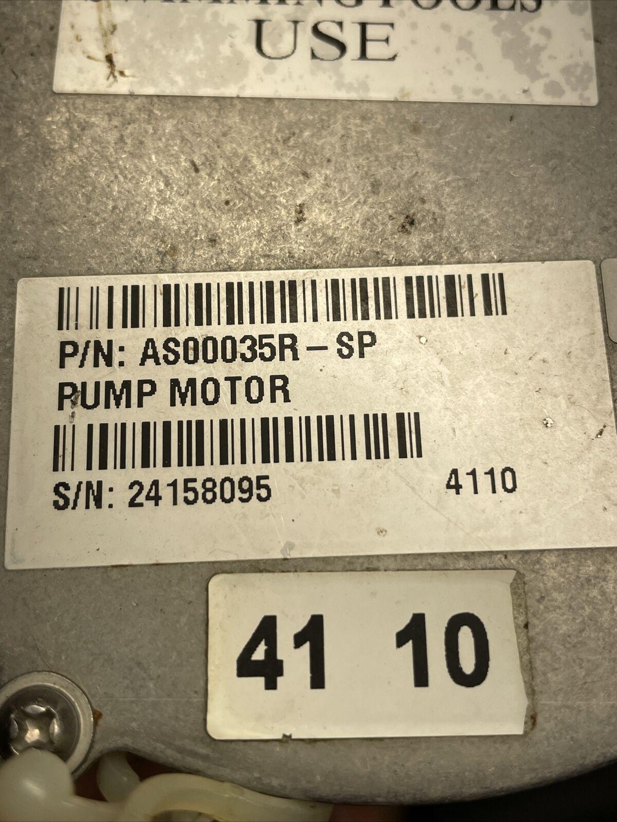 aqua products aquabot aquatron bravo watertech verro as00035r pump motor tested