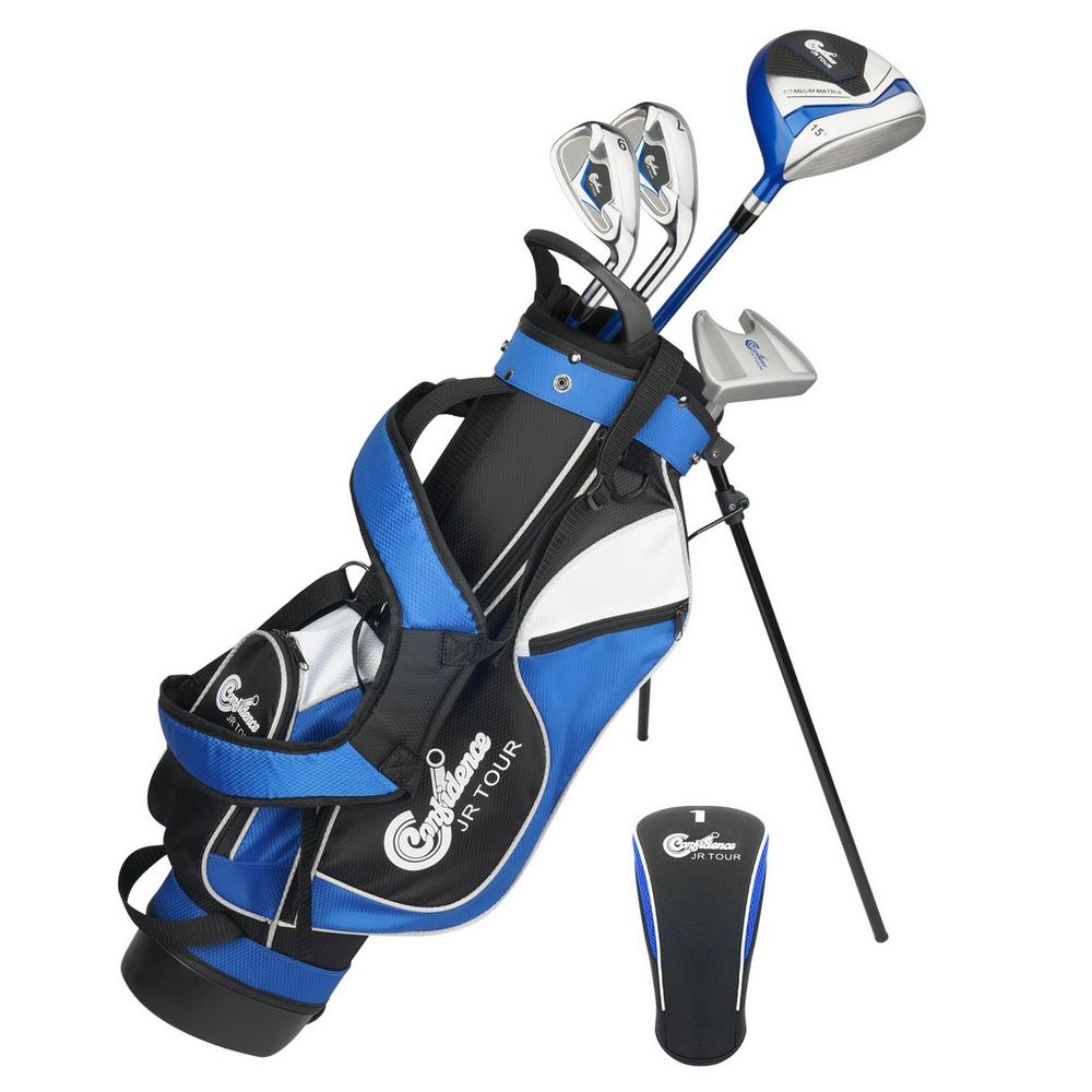 Confidence Golf Junior Golf Clubs Set for Kids A4-7 (up to 4' 6" tall)