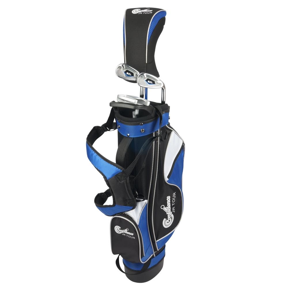 Confidence Golf Junior Golf Clubs Set for Kids A4-7 (up to 4' 6" tall)
