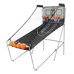 Magazine Basketball Machine Shooting Machine Indoor Basketball Arcade Game Double Electronic Basket Shooting 2 People With 4 Balls