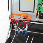 Magazine Basketball Machine Shooting Machine Indoor Basketball Arcade Game Double Electronic Basket Shooting 2 People With 4 Balls