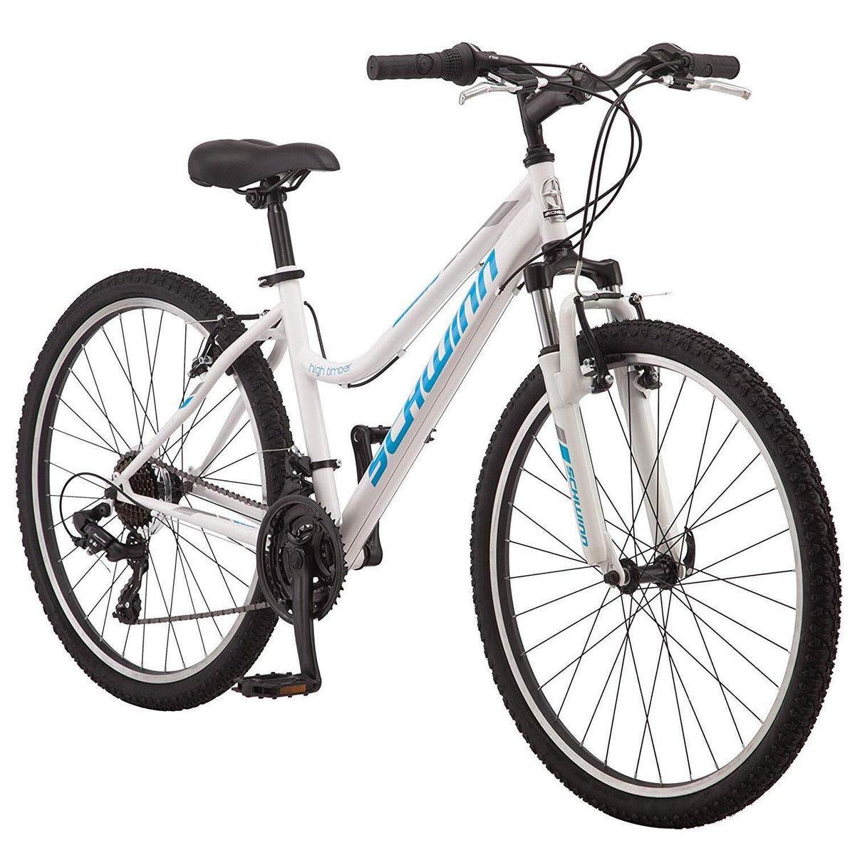 Schwinn High Timber Bike-Color:White,Style:Women's ATB