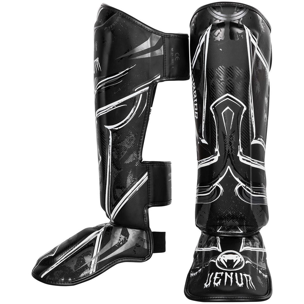 Venum Gladiator 3.0 Protective Shin Guards - XL - Black/White