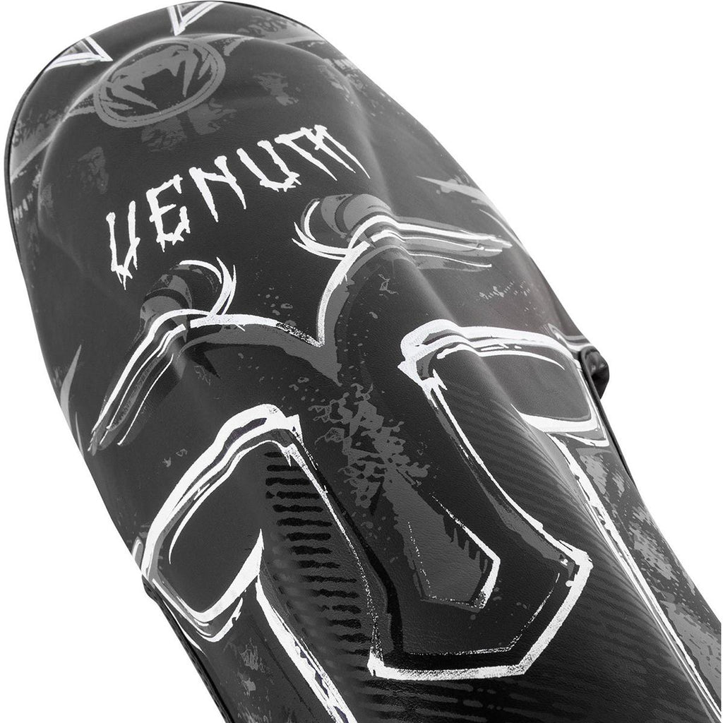 Venum Gladiator 3.0 Protective Shin Guards - XL - Black/White