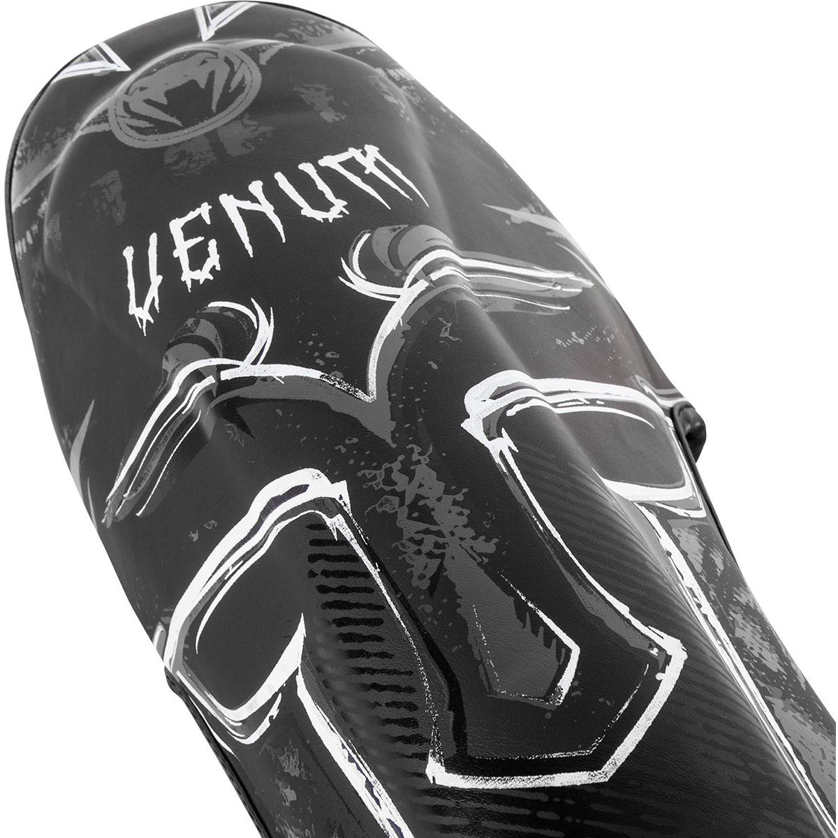 Venum Gladiator 3.0 Protective Shin Guards - XL - Black/White