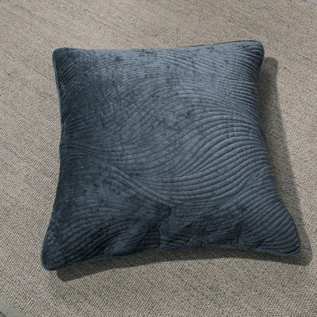 Luxury Velveteen Plush Waves Quilted Bedspread Set by Tache Home Fashion