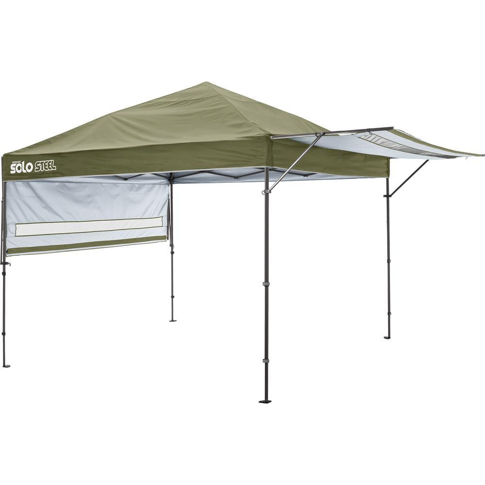 Solo170 10 ft. x 17 ft. Olive Straight Leg Canopy