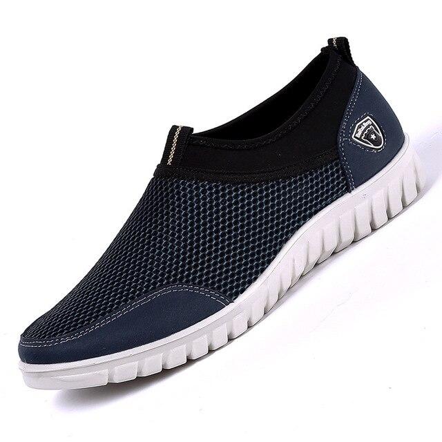 Men Summer Slip-On Mesh Breathable Shoes