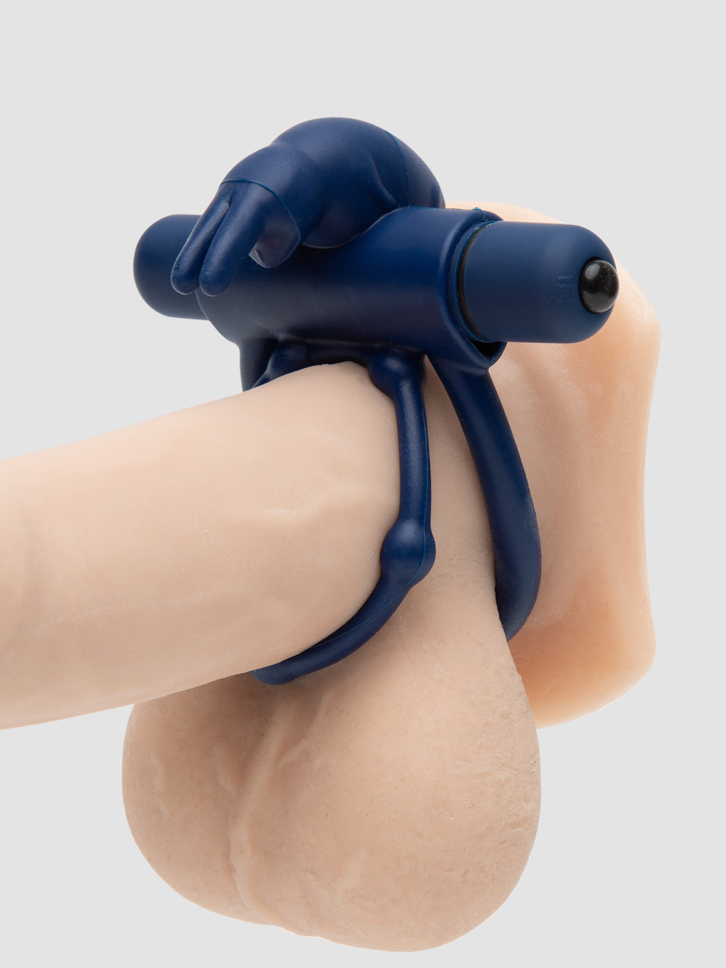 Lovehoney Bionic Bullet 5 Function Vibrating Rabbit Cock Ring, Blue | Blue