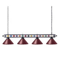 Pool Table Light 4-Light Snooker Table Light