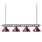 Pool Table Light 4-Light Snooker Table Light
