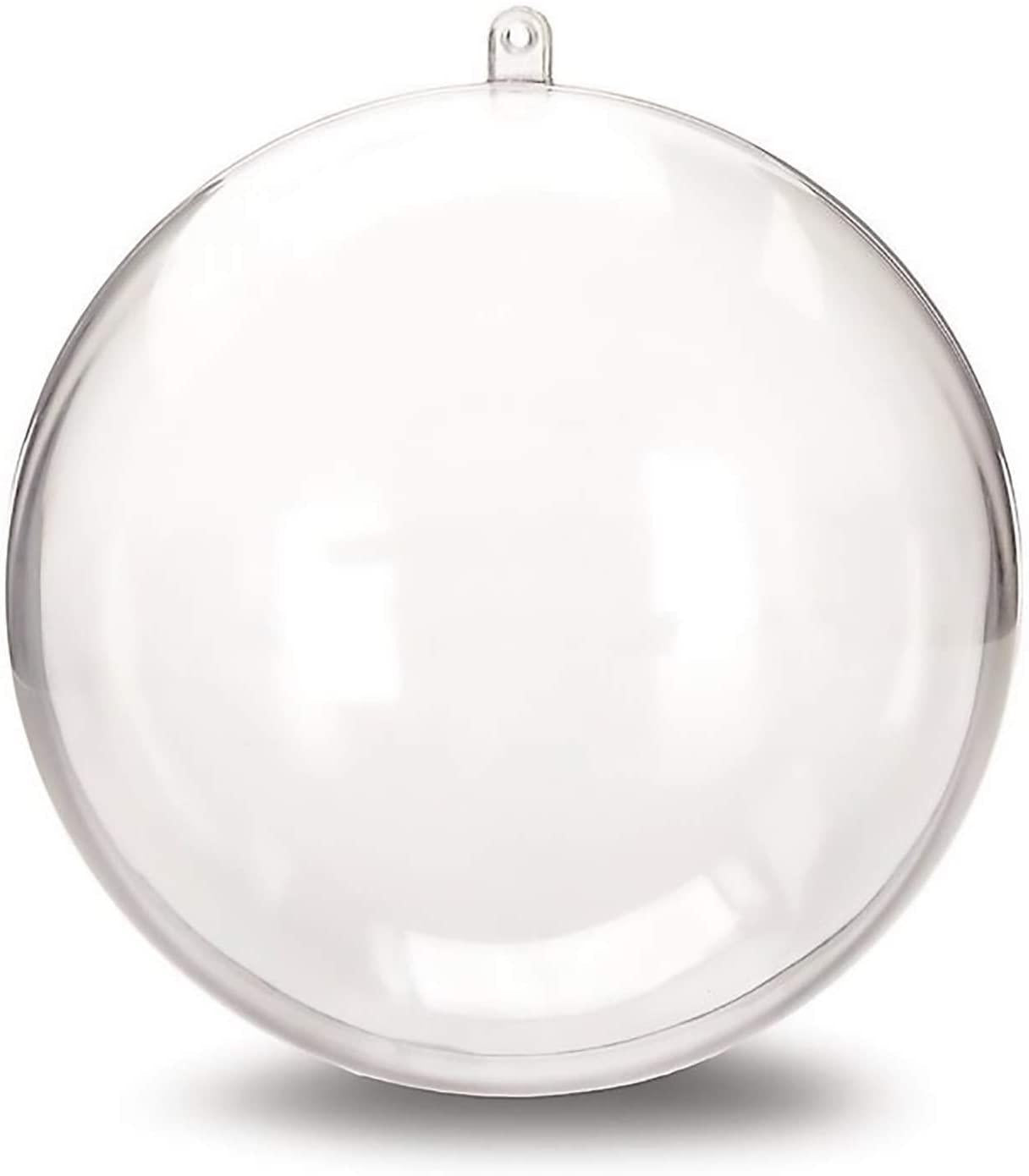 Holiday decoration Christmas Ball Ornaments- 20/30/ 40cm LarTransparent Plastic Acrylic Ball Christmas Decorations Xmas Tree Hanging Ball Mall Wedding Party Layout Ornaments Ball Ball ornaments