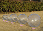 Holiday decoration Christmas Ball Ornaments- 20/30/ 40cm LarTransparent Plastic Acrylic Ball Christmas Decorations Xmas Tree Hanging Ball Mall Wedding Party Layout Ornaments Ball Ball ornaments