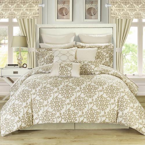 chic home hailee 24-piece bedding set
