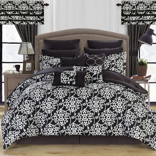 chic home hailee 24-piece bedding set
