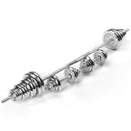 Adjustable Dumbbells Barbell 50KG/110LBS With Connector Options Each Other Convertible