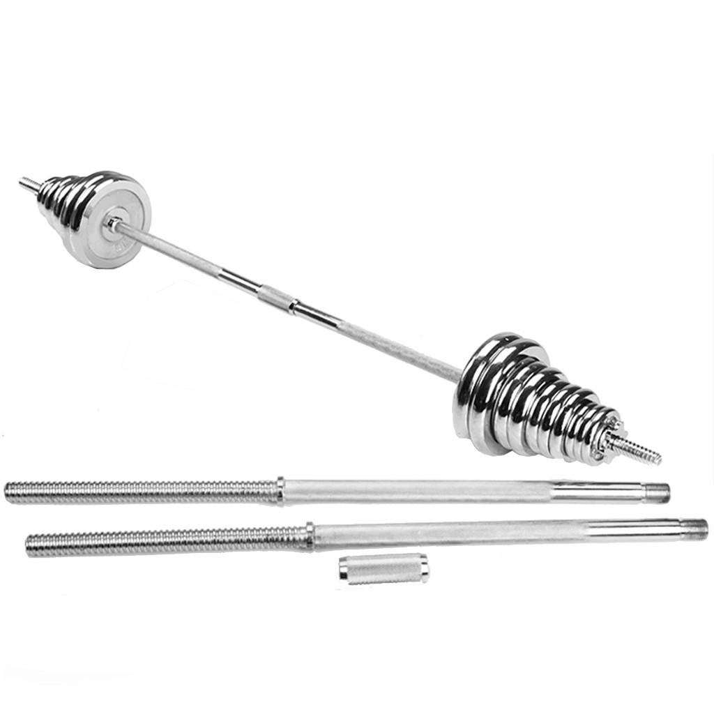 Adjustable Dumbbells Barbell 50KG/110LBS With Connector Options Each Other Convertible