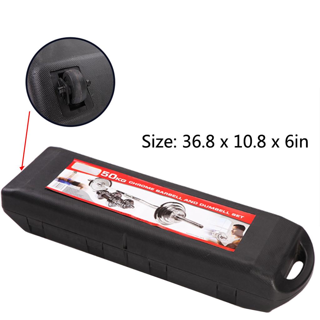 Adjustable Dumbbells Barbell 50KG/110LBS with Connector Options