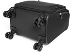 Carry On Underseat Luggage with Wheels &amp; USB Port, Wheeled Spinner Bag Carry-on Luggages for Airlines, Lightweight Suitcase Men Women, Pilots and Crew (14-Inch Plus)