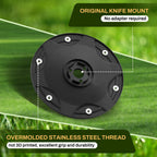 【Cut More Efficiently】 Blade Plate + 6 Replacement Blades Compatible with  Automower for 308,  R70Li R80Li (up to Year of Manufacture 2015) Series Robotic Lawn Mower
