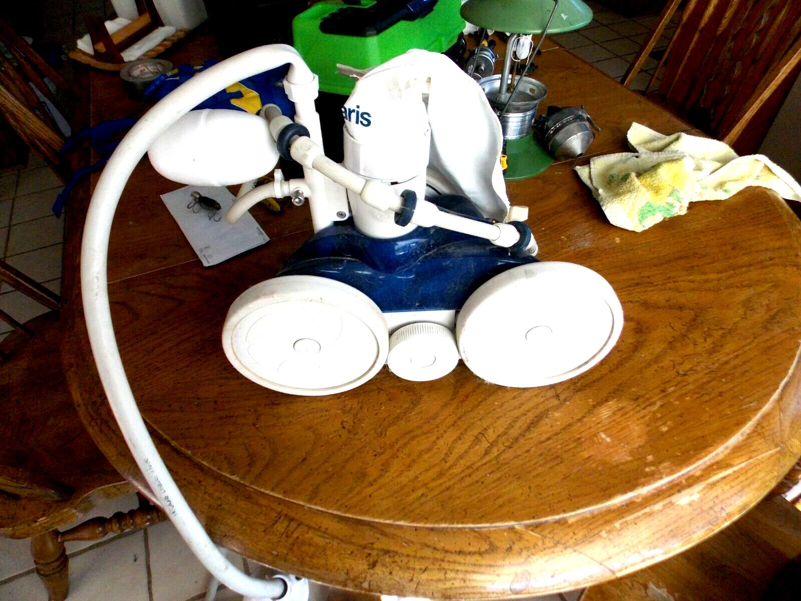 polaris 280 pool cleaner with hose complete  used one season  works fine