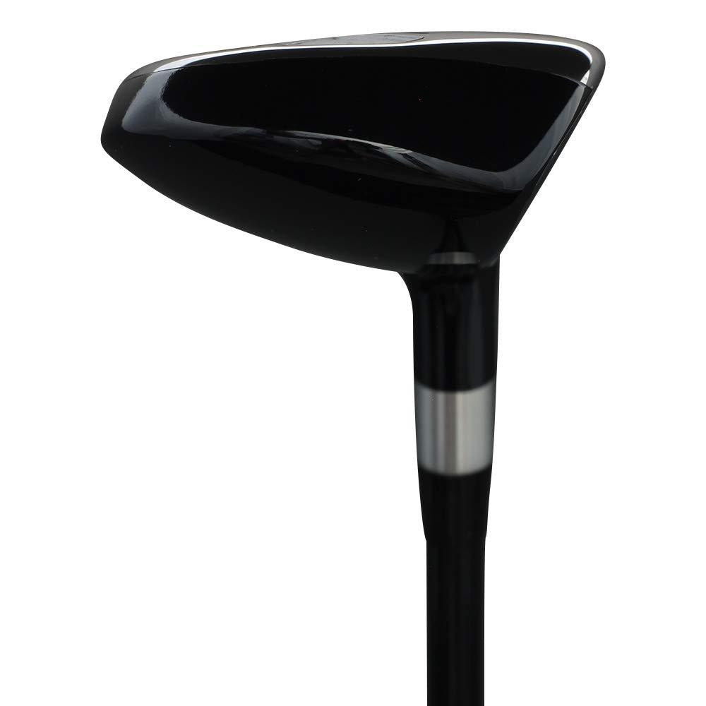 LEFT HANDED Majek Petite Senior Ladies (55+ Years) Golf Clubs All Ladies Hybrid Set Includes: #6, 7, 8, 9, PW Utility L Lady Flex Club (Petite - 5' to 5'3") with Premium Ladies Arthritic Grip