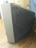 sony trinitron 36" retro gaming monitor crt kv-36fs12 4 av inputs with remote!