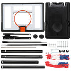 SalonMore Portable Basketball Hoop, 7-10 ft Height Adjustable Indoor/Outdoor Basketball Stand