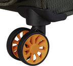 Lykke 28" Softside Checked 8 Wheel Spinner, Rifle Green