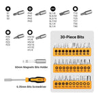 General Household Hand Tool Kit with Plastic Toolbox StoraCase, All Purpose Home Tool Kit Includes Essential Tools for Office ColleRepairs, 50 Piece