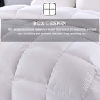 White Down Comforter Duvet Insert