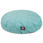 Majestic Pet Teal Native Medium Round Indoor Outdoor Pet Dog Bed with Removable Washable Cover Products
